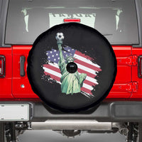 Statue Of Liberty Soccer Lover Spare Tire Cover New Yorker Fan Gift