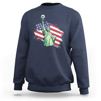 Statue Of Liberty Soccer Lover Sweatshirt New Yorker Fan Gift