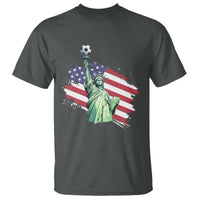 Statue Of Liberty Soccer Lover T Shirt New Yorker Fan Gift