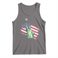 Statue Of Liberty Soccer Lover Tank Top New Yorker Fan Gift