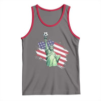 Statue Of Liberty Soccer Lover Tank Top New Yorker Fan Gift