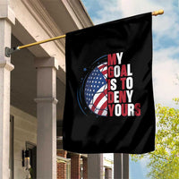 My Goal Is To Deny Yours Garden Flag Soccer Goalie Gift