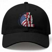 My Goal Is To Deny Yours Baseball Cap Soccer Goalie Gift