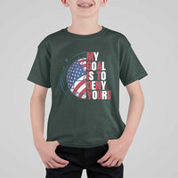 My Goal Is To Deny Yours T Shirt For Kid Soccer Goalie Gift