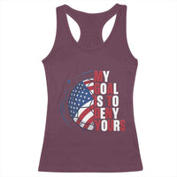 My Goal Is To Deny Yours Racerback Tank Top Soccer Goalie Gift