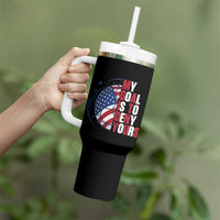 My Goal Is To Deny Yours Tumbler With Handle Soccer Goalie Gift