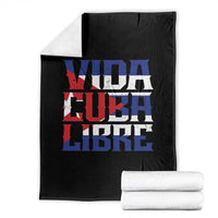 Viva Cuba Libre Throw Blanket Cuban Freedom Supporter