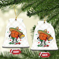 Funny Cinco De Mayo Basketball Ceramic Ornament Mexican Fiesta Party