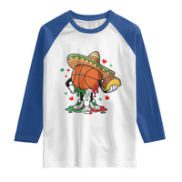 Funny Cinco De Mayo Basketball Raglan Shirt Mexican Fiesta Party