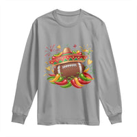 Funny Cinco De Mayo Football Long Sleeve Shirt Mexican Fiesta Party