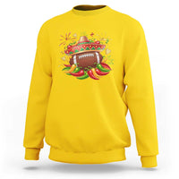 Funny Cinco De Mayo Football Sweatshirt Mexican Fiesta Party