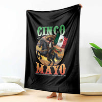Cinco De Mayo Battle Of Puebla Throw Blanket Mexican Victory Heritage Pride