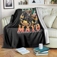 Cinco De Mayo Battle Of Puebla Throw Blanket Mexican Victory Heritage Pride