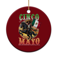 Cinco De Mayo Battle Of Puebla Ceramic Ornament Mexican Victory Heritage Pride