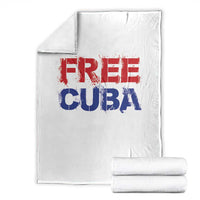 Free Cuba Throw Blanket Stand With Cuban People Gift