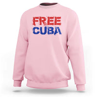 Free Cuba Sweatshirt Stand With Cuban People Gift