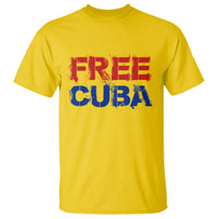 Free Cuba T Shirt Stand With Cuban People Gift