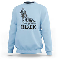 In May We Wear Black Sweatshirt Skin Cancer Support Gift For Her