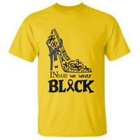 In May We Wear Black T Shirt Skin Cancer Support Gift For Her