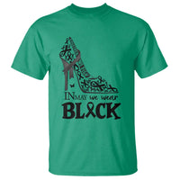 In May We Wear Black T Shirt Skin Cancer Support Gift For Her