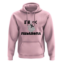 Fuck Melanoma Awareness Hoodie Skeleton Hand Ribbon Warrior Gift