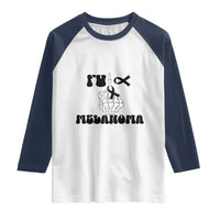 Fuck Melanoma Awareness Raglan Shirt Skeleton Hand Ribbon Warrior Gift