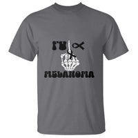Fuck Melanoma Awareness T Shirt Skeleton Hand Ribbon Warrior Gift