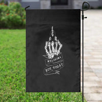 Melanoma Fighter Not Today Garden Flag Skin Cancer Awareness Gift