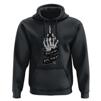 Melanoma Fighter Not Today Hoodie Skin Cancer Awareness Gift