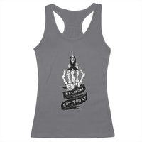 Melanoma Fighter Not Today Racerback Tank Top Skin Cancer Awareness Gift