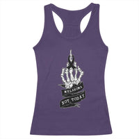 Melanoma Fighter Not Today Racerback Tank Top Skin Cancer Awareness Gift