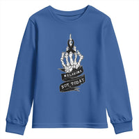 Melanoma Fighter Not Today Youth Sweatshirt Skin Cancer Awareness Gift