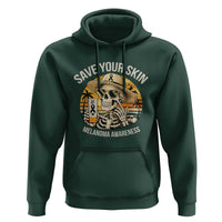 Funny Melanoma Cancer Awareness Graphic Hoodie Save Your Skin
