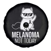 Melanoma Fighter Cat Spare Tire Cover Not Today Skin Cancer Awareness