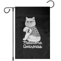 British Shorthair Skin Cancer Awareness Garden Flag Melanoma Fighter Cat Gift