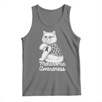 British Shorthair Skin Cancer Awareness Tank Top Melanoma Fighter Cat Gift