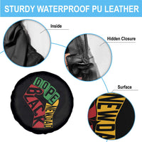 First Fathers Day Black Dad Spare Tire Cover New Dad Gift