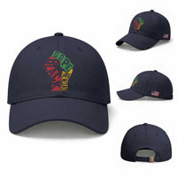 First Fathers Day Black Dad Baseball Cap New Dad Gift