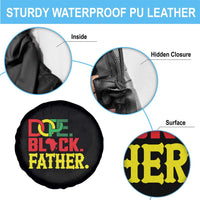 Dope Black Father Spare Tire Cover Proud Black Father Gift