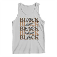 Father Leader Provider Protector King Tank Top Proud Black Dad Gift
