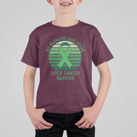 All Warriors Have Scars Liver Cancer T Shirt For Kid Green Ribbon Survivor Fighter Gift