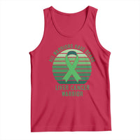 All Warriors Have Scars Liver Cancer Tank Top Green Ribbon Survivor Fighter Gift
