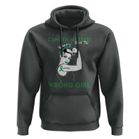 Liver Cancer Warrior Unbreakable Gift Hoodie Cancer Messed With The Wrong Girl