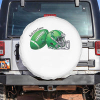 Liver Cancer Support Gift Spare Tire Cover October Tackle Cancer Football