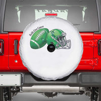 Liver Cancer Support Gift Spare Tire Cover October Tackle Cancer Football