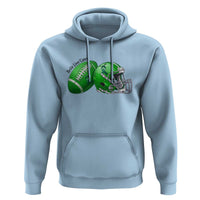 Liver Cancer Support Gift Hoodie October Tackle Cancer Football