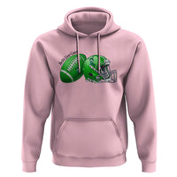 Liver Cancer Support Gift Hoodie October Tackle Cancer Football
