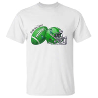 Liver Cancer Support Gift T Shirt October Tackle Cancer Football