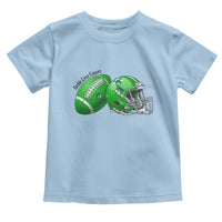 Liver Cancer Support Gift Toddler T Shirt October Tackle Cancer Football