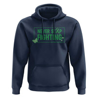 Liver Cancer Warrior Hoodie Never Stop Fighting Support Gift